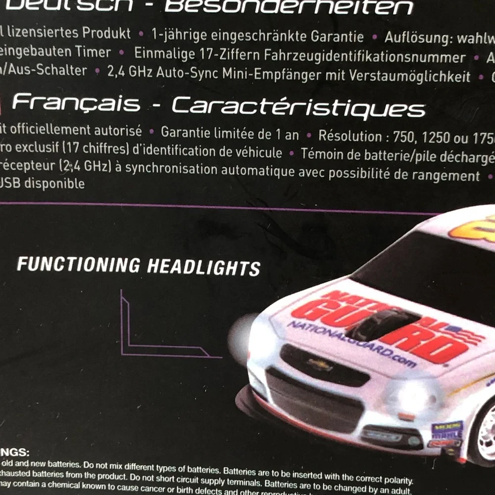 Dale Earnhardt Jr. NASCAR National Guard Wireless Optical Scroll Mouse